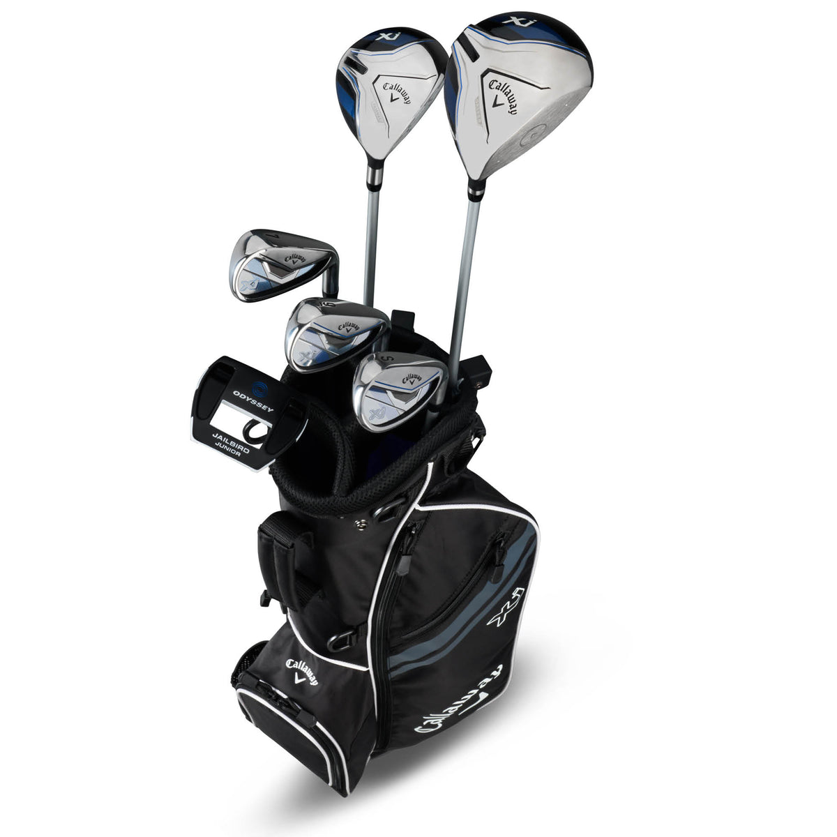 Callaway XJ-2 26 Junior 7 Piece Package Set - Right Handed - Ages 7-8