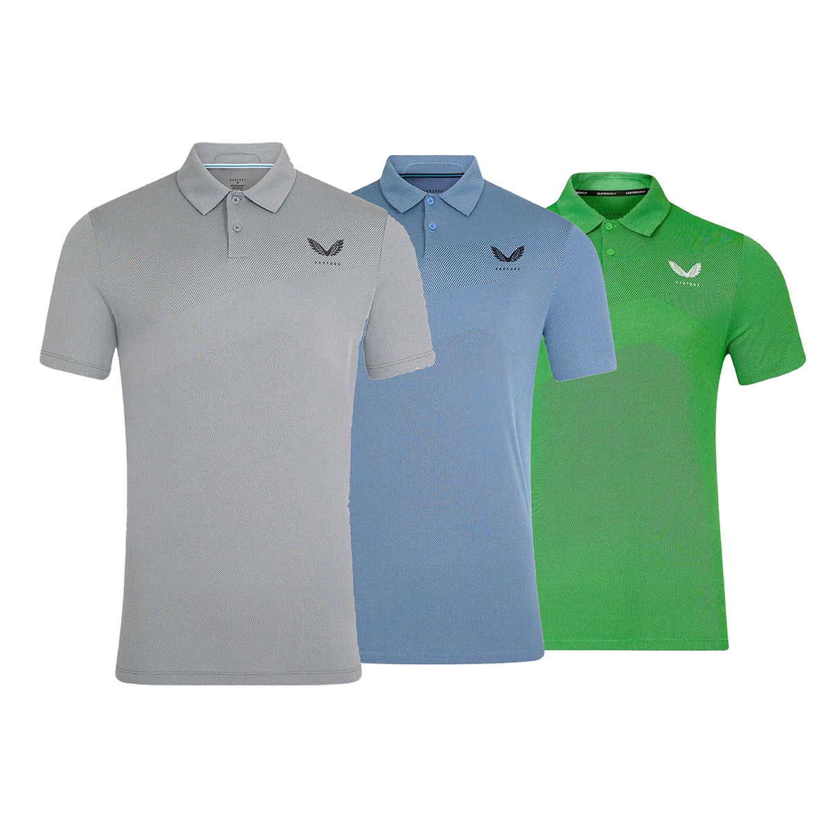 Castore Engineered Knit Golf Polo Shirt