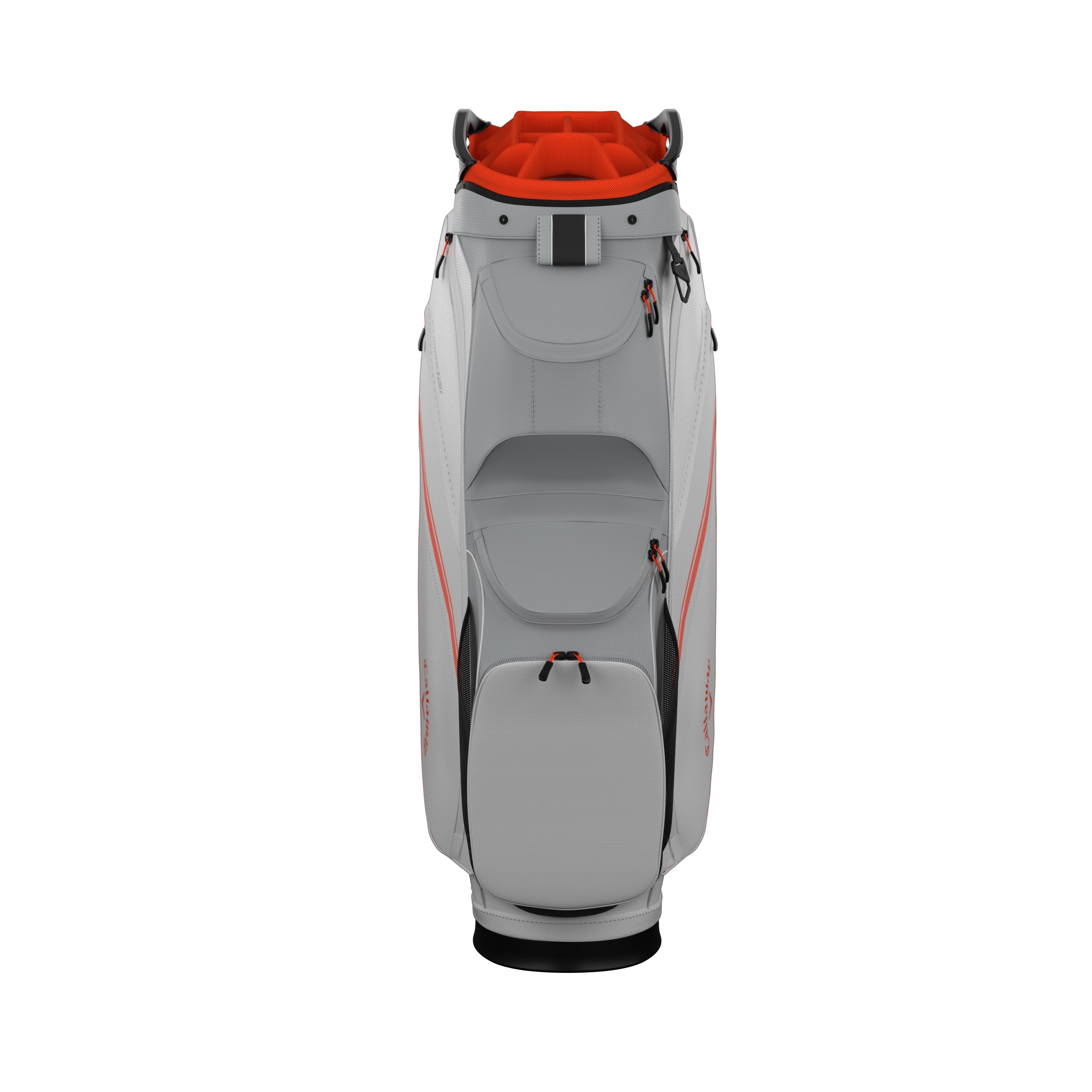 Callaway Chase 14 Golf Cart Bag - White, Silver & Orange