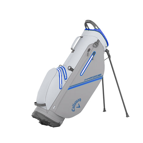 Callaway Chase Dry Golf Stand Bag - White, Silver & Royal