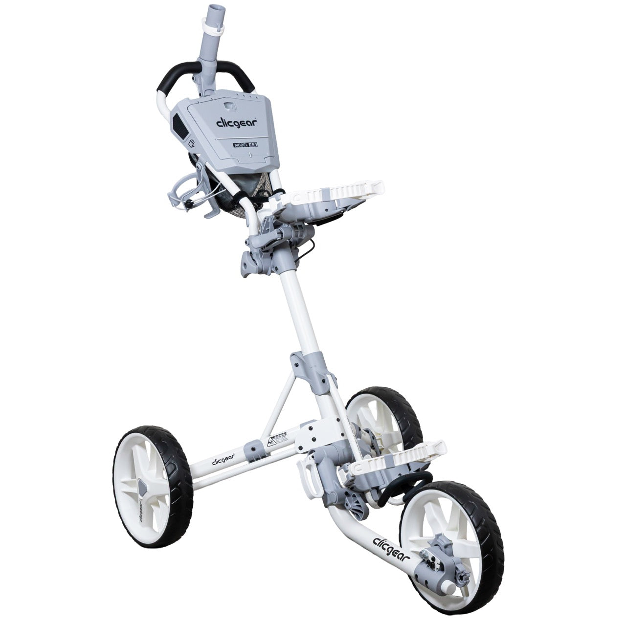 Clicgear 4.5 Golf Push Trolley - White