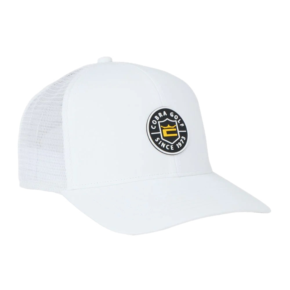 Cobra Golf Shield Trucker Cap - White
