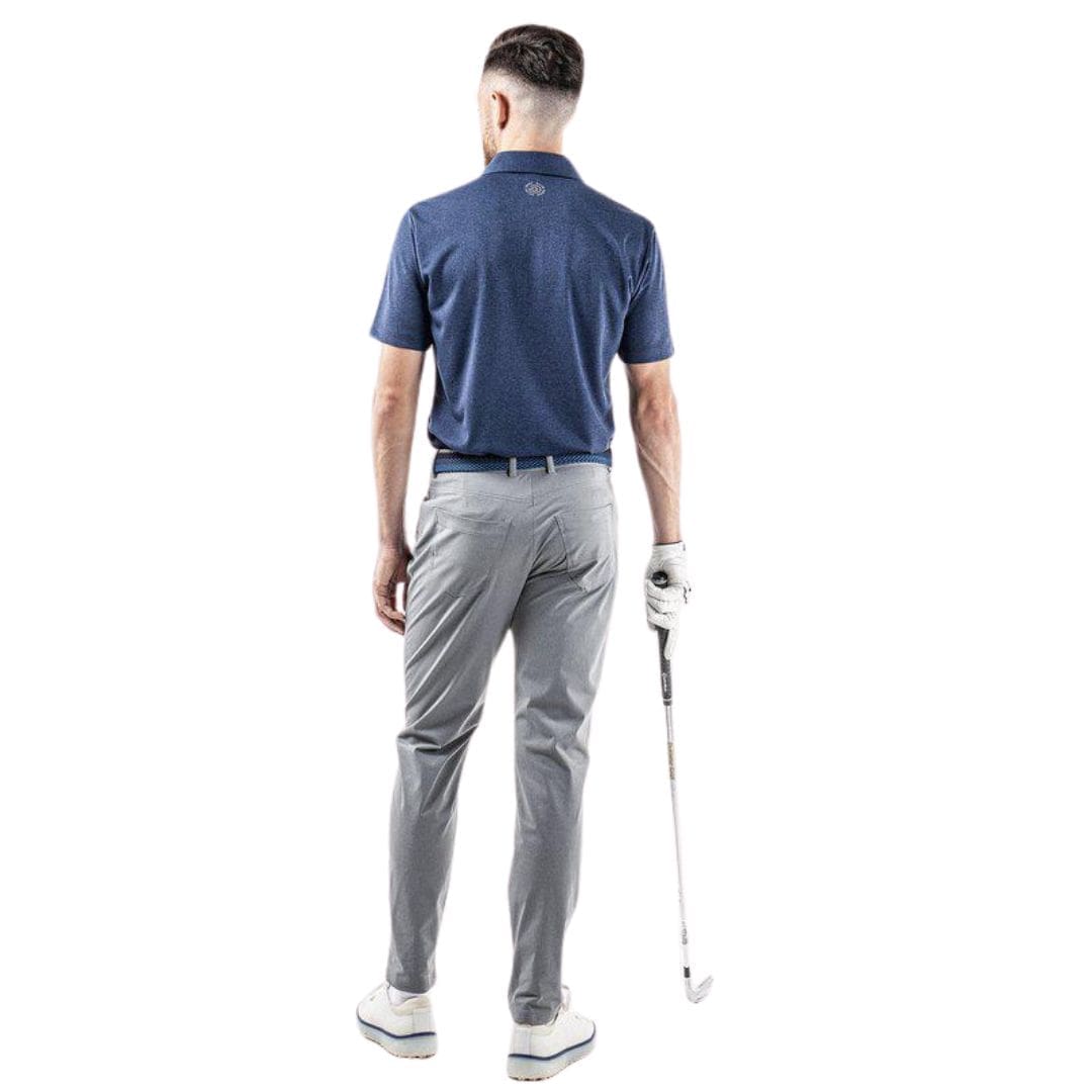 Galvin Green Marv Golf Polo Shirt (Navy Melange)