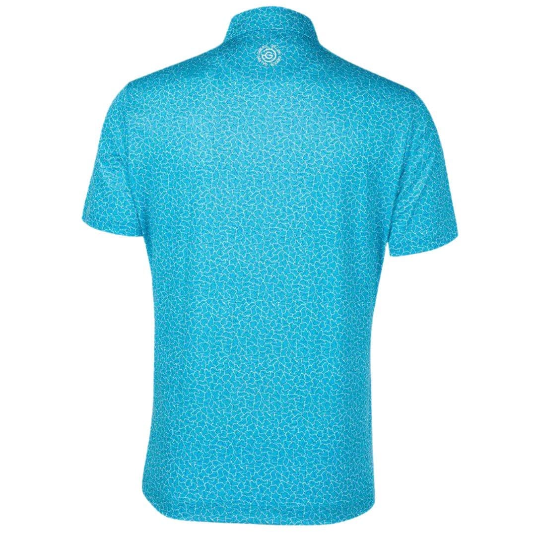 Galvin Green Mani Golf Polo Shirt (Aqua)