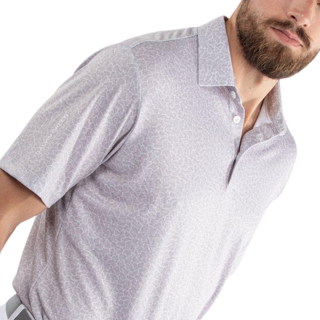 Galvin Green Mani Golf Polo Shirt (Cool Grey)
