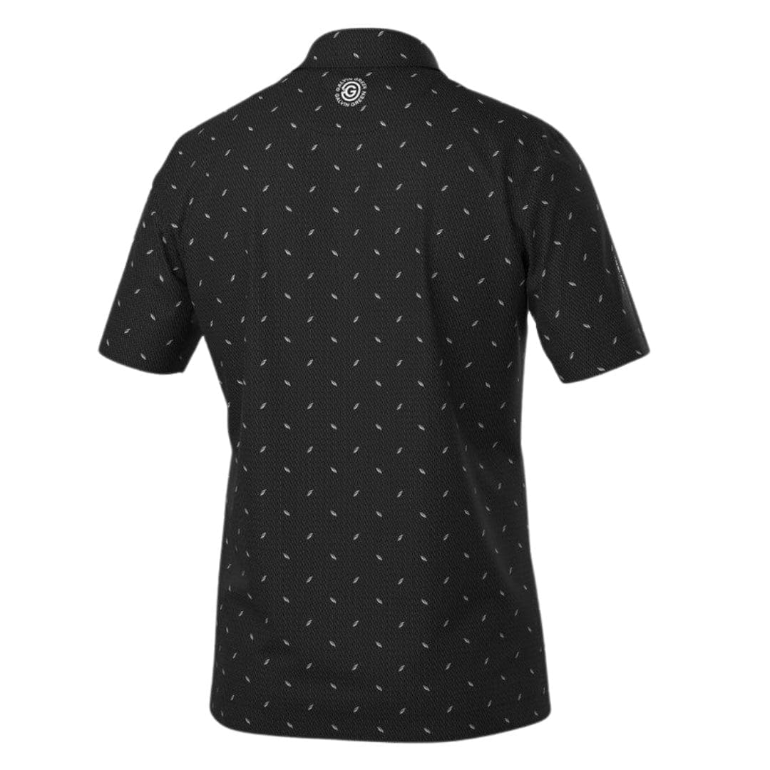 Galvin Green Miklos Golf Polo Shirt (Black)