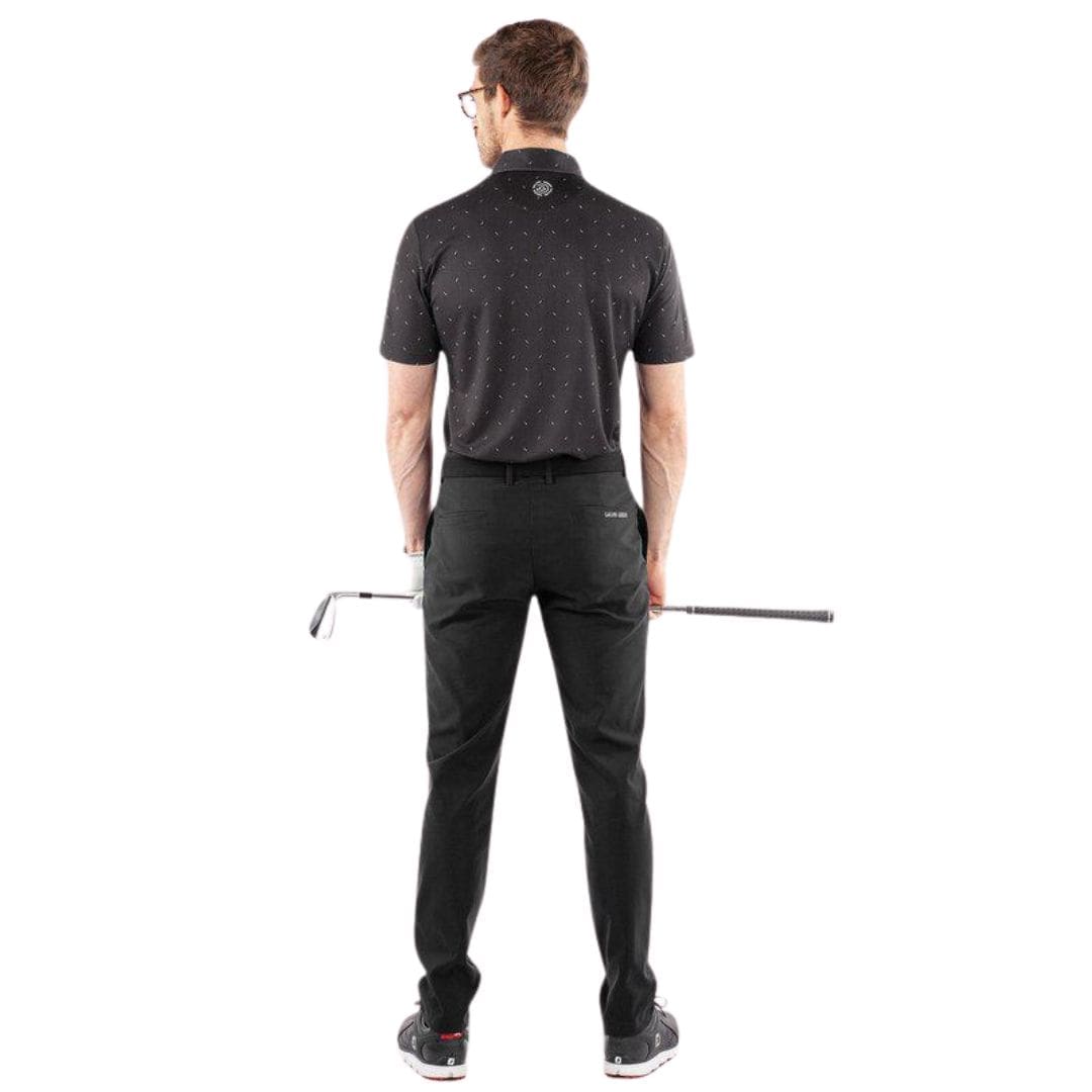 Galvin Green Miklos Golf Polo Shirt (Black)
