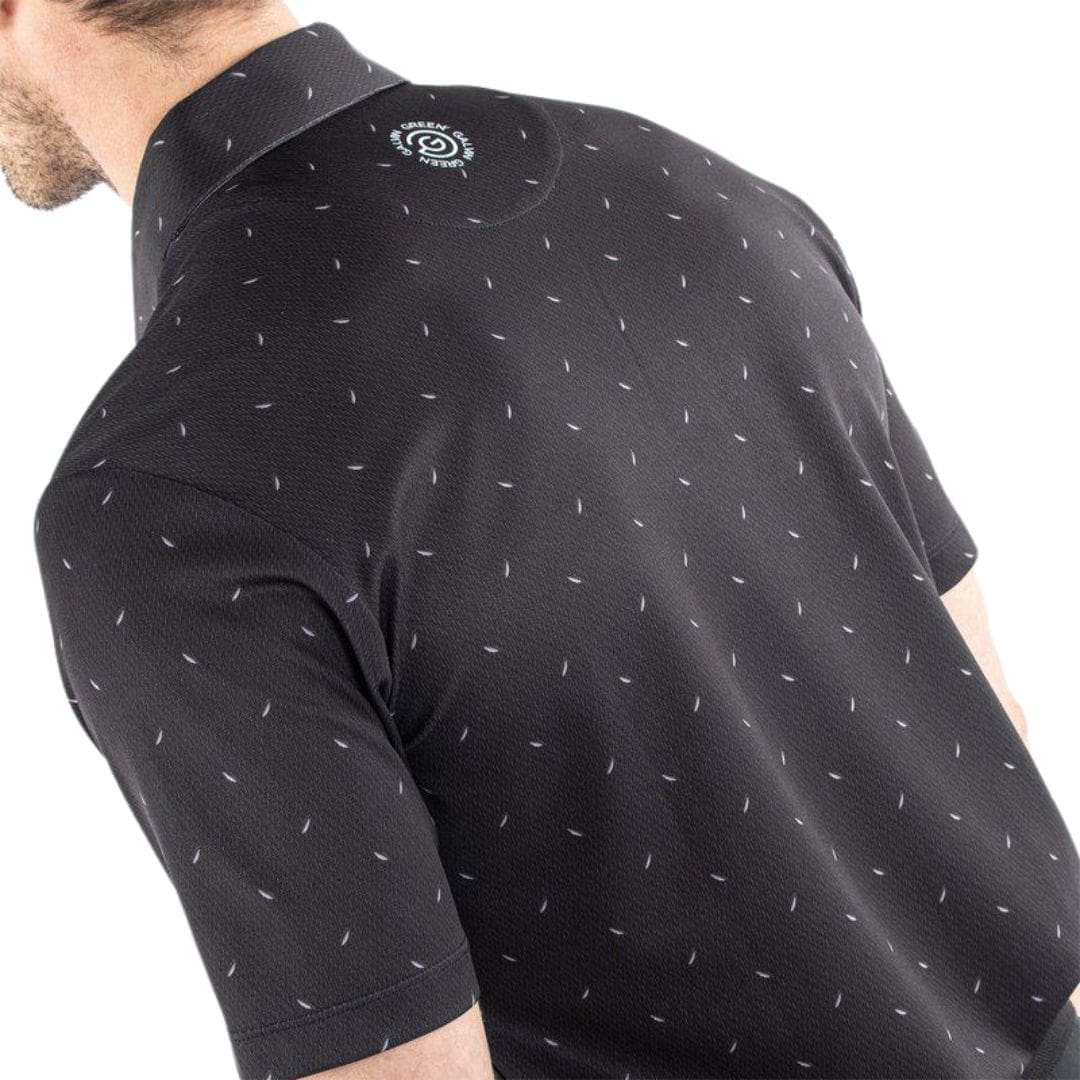 Galvin Green Miklos Golf Polo Shirt (Black)