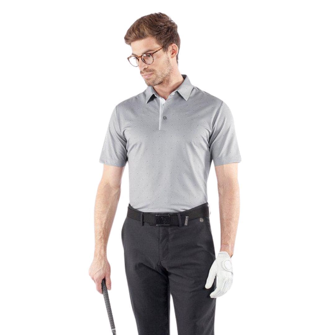 Galvin Green Miklos Golf Polo Shirt (Sharkskin)