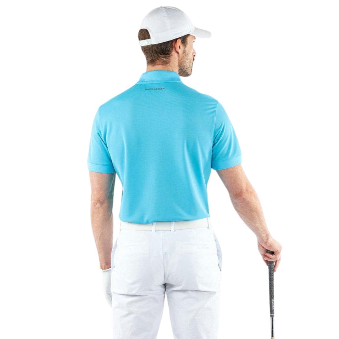 Galvin Green Maximilian Polo Shirt (Aqua)