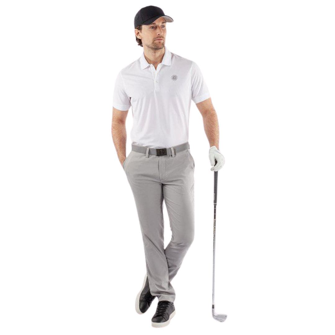 Galvin Green Maximilian Polo Shirt (White)