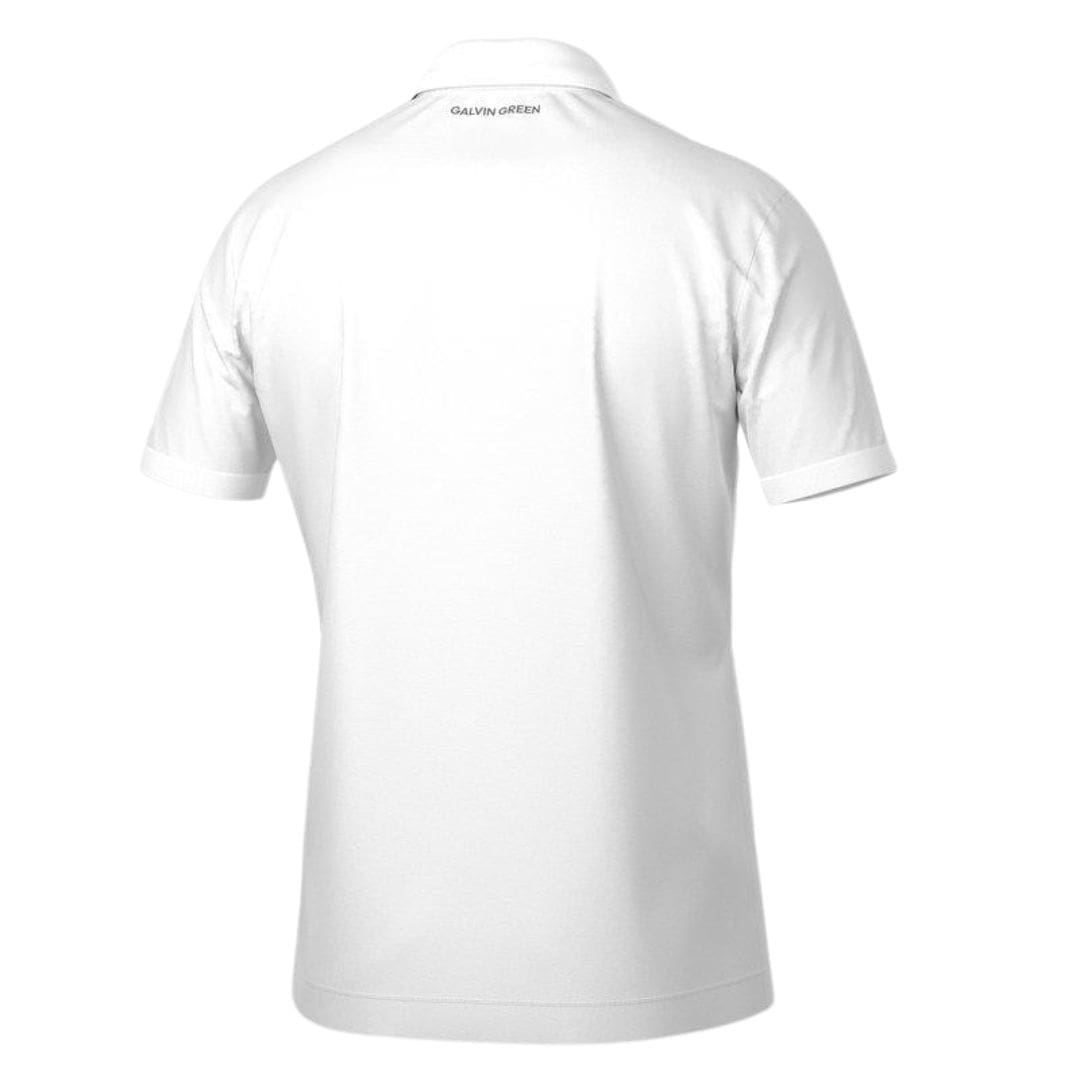 Galvin Green Maximilian Polo Shirt (White)