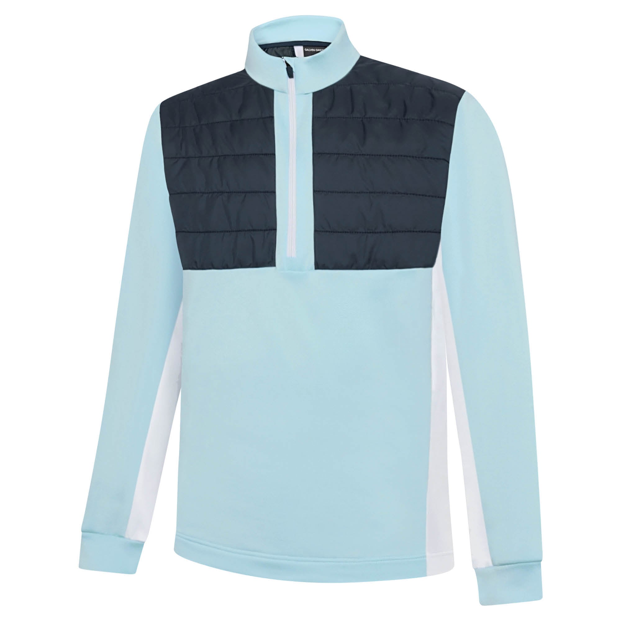 Galvin Green Dalton Insulated Golf Pullover - Crystal Blue/Navy