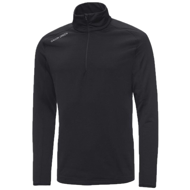 Galvin Green Drake Half-Zip Golf Pullover - Black
