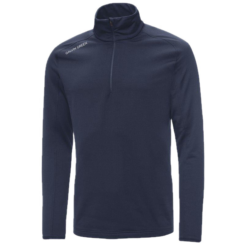 Galvin Green Drake Half-Zip Golf Pullover - Navy