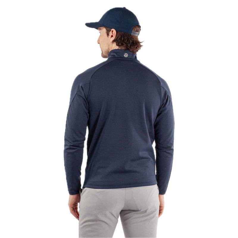 Galvin Green Drake Half-Zip Golf Pullover - Navy
