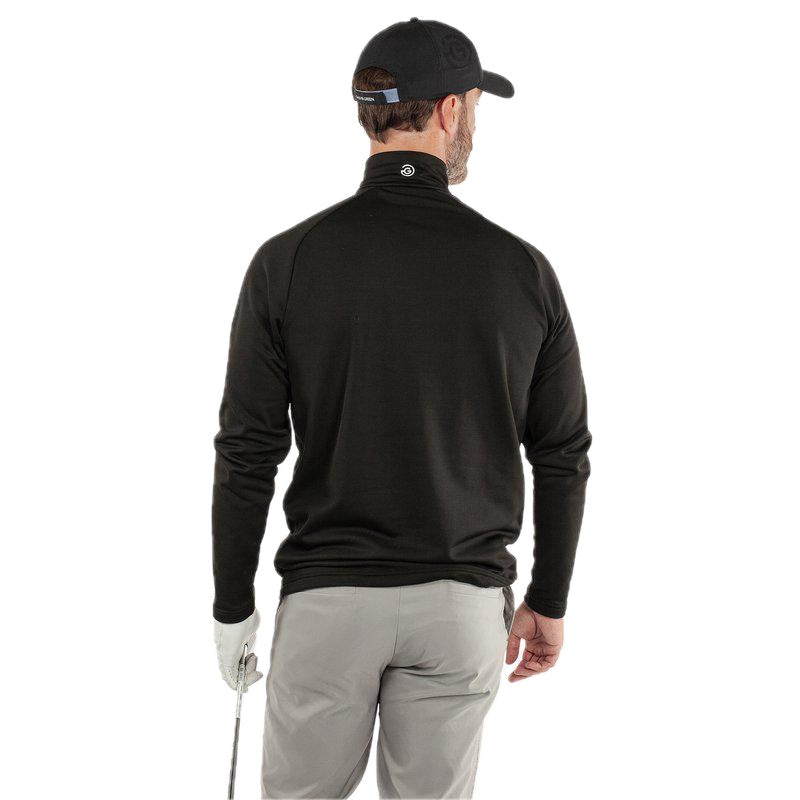 Galvin Green Drake Half-Zip Golf Pullover - Black