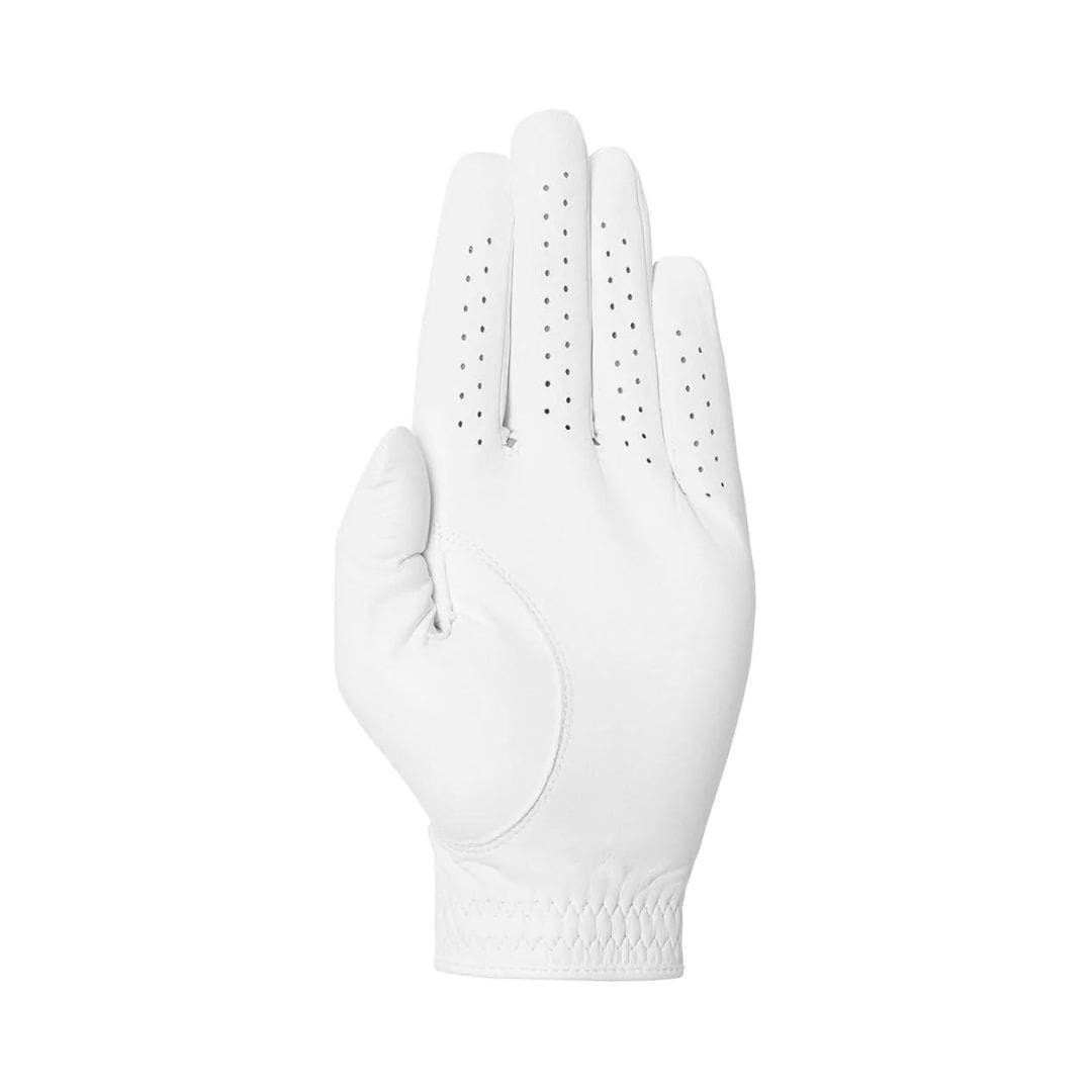 Duca Del Cosma Cabretta Elite Pro Golf Glove (White)