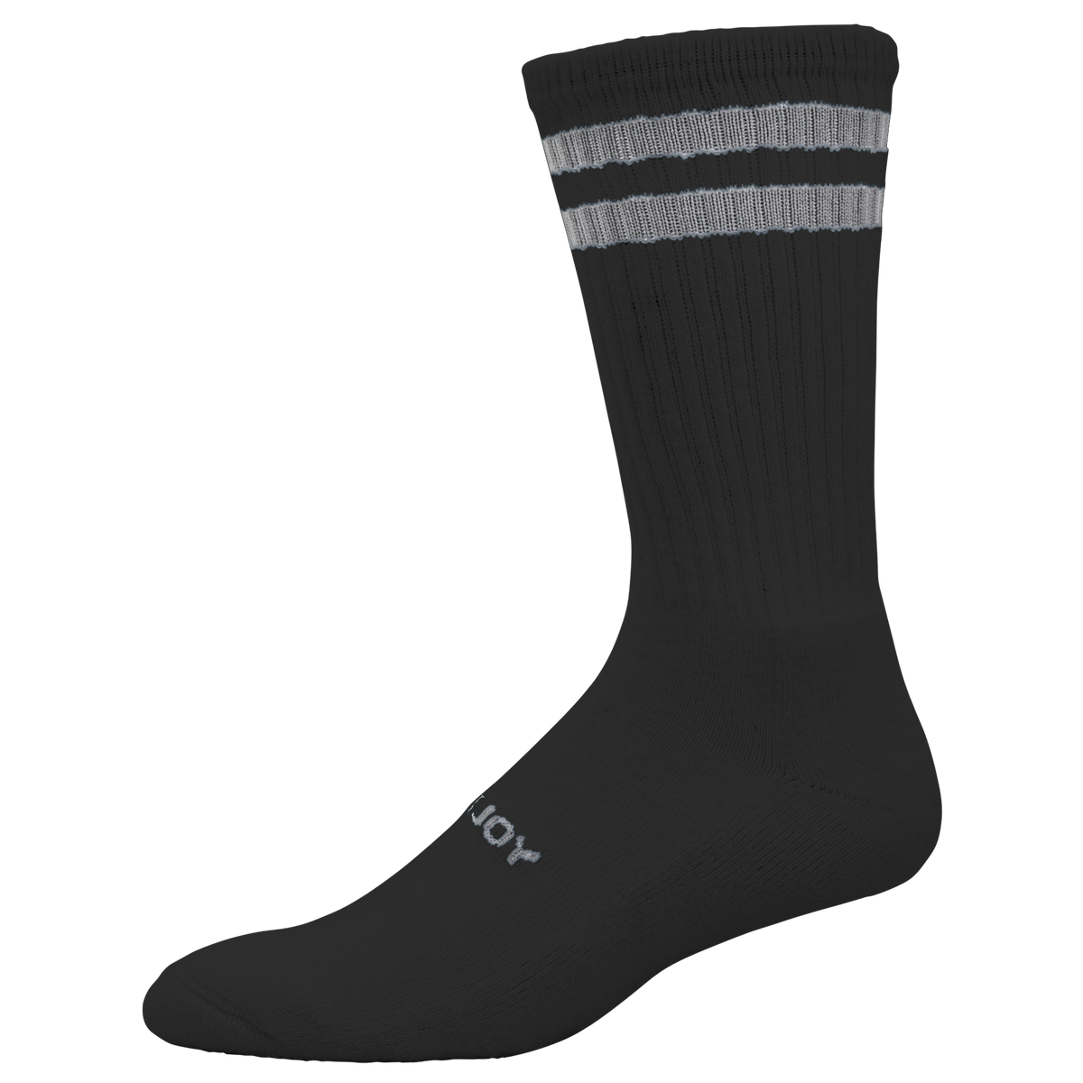 FootJoy Comfortsof Crew 3-Pack Socks - Black - Size 6-11