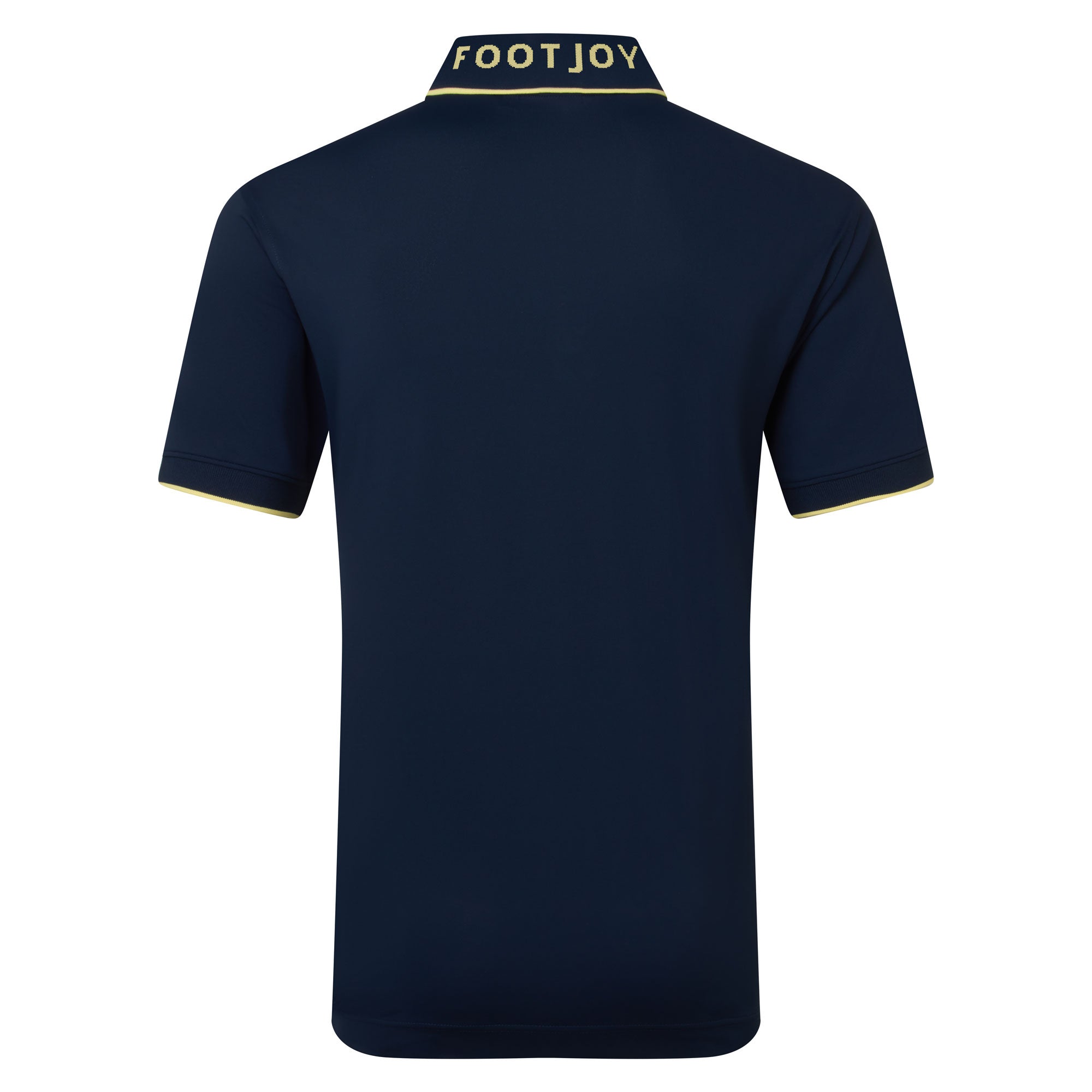 FootJoy Wordmark Pique Golf Polo Shirt - Navy