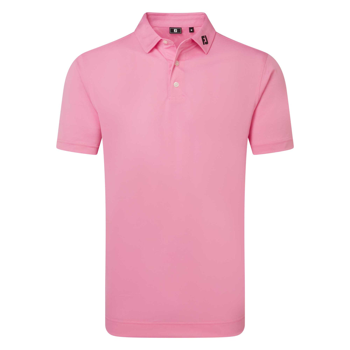 FootJoy Stretch Pique Solid Golf Polo Shirt - Pink Pop