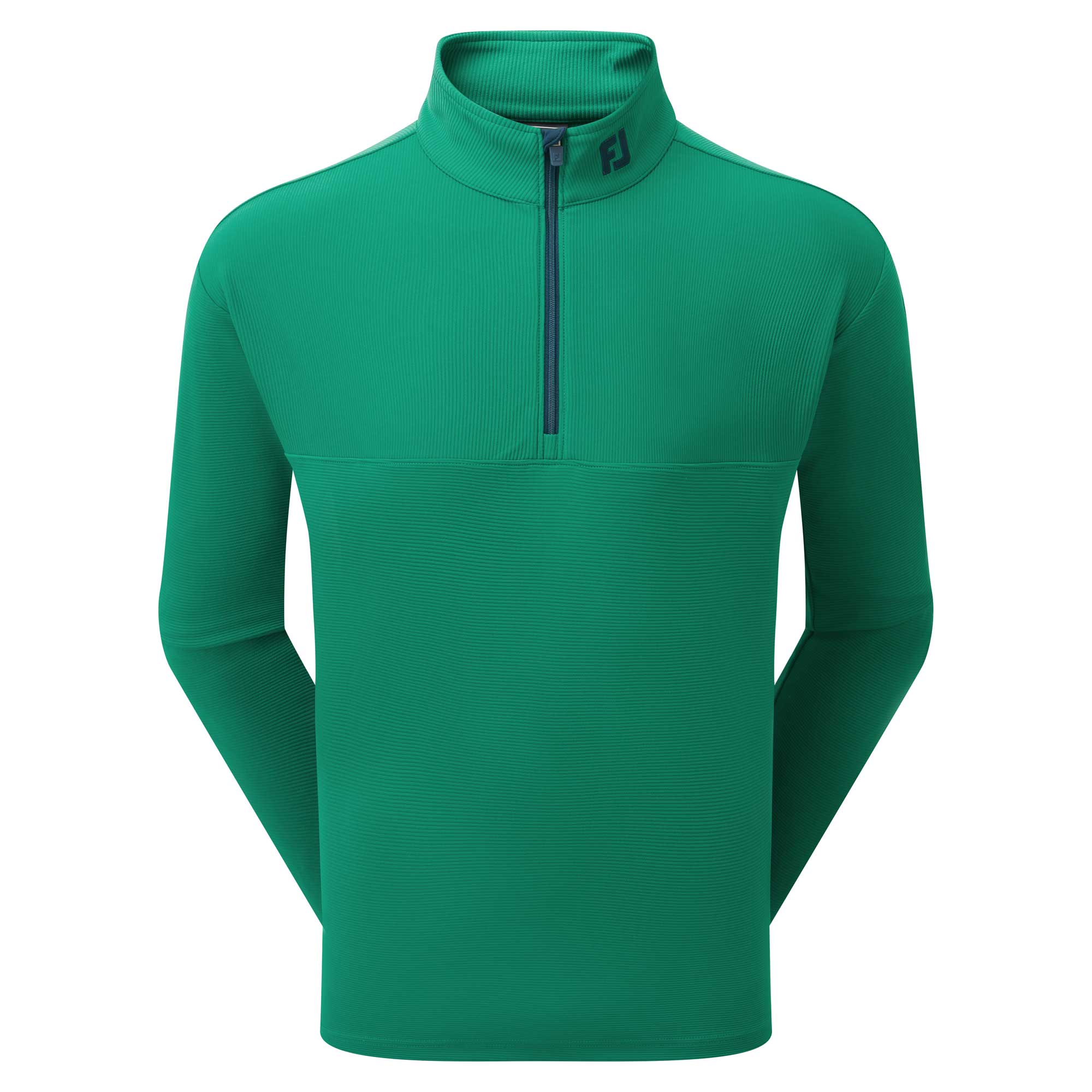FootJoy Angled Ottoman Chill-Out Quarter-Zip Pullover - Field Green