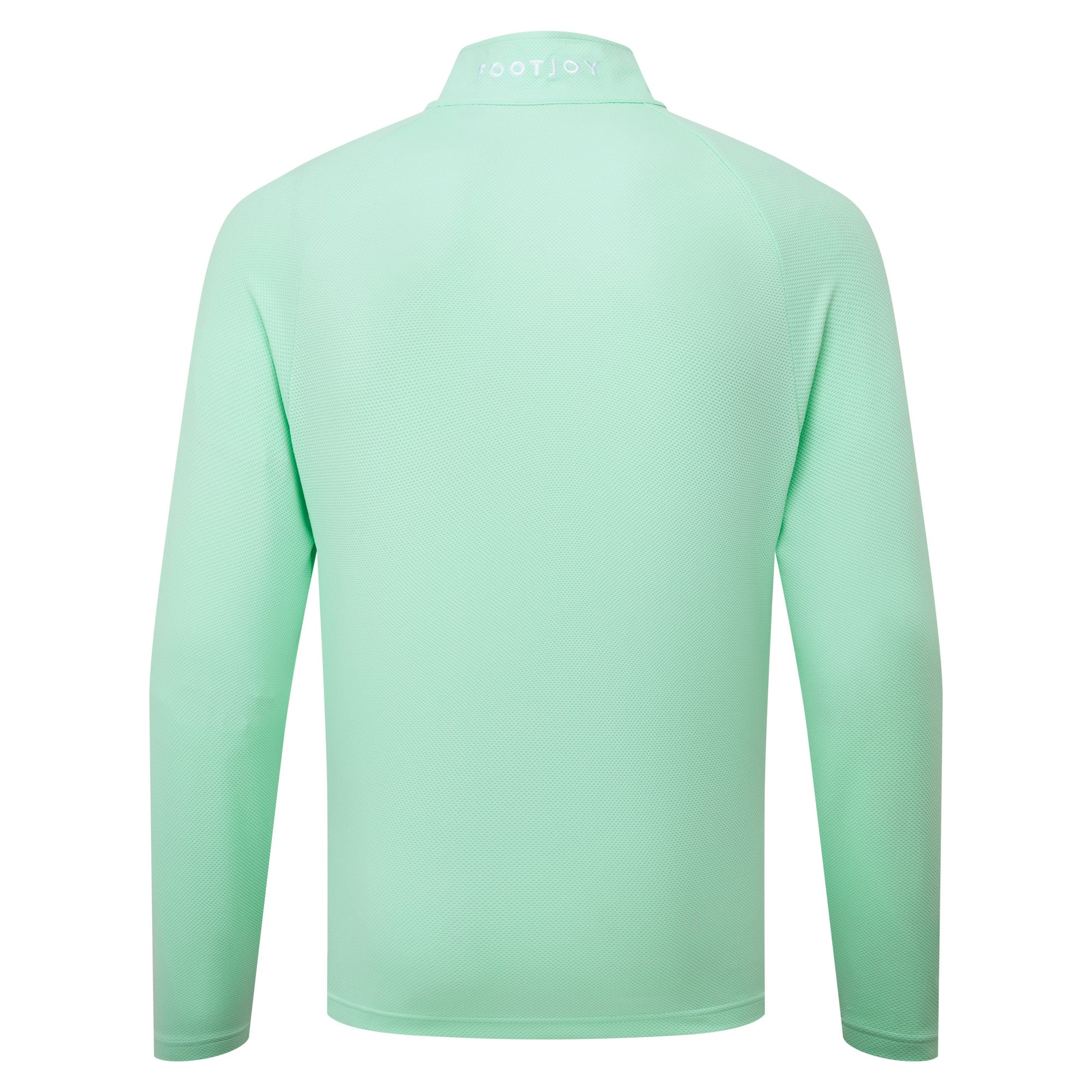 FootJoy Wordmark Chill-Out Quarter-Zip Pullover - Sea Glass