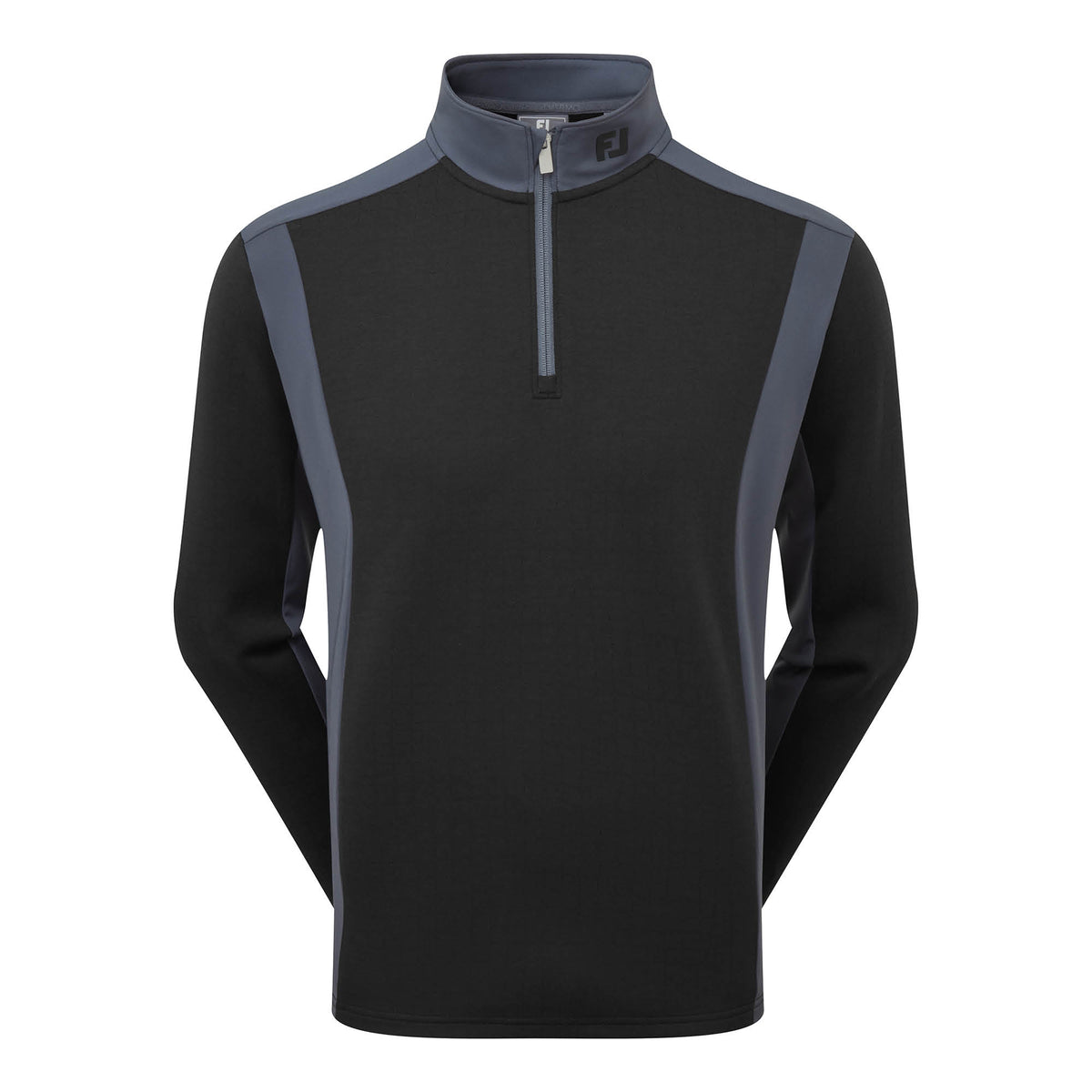 Footjoy Thermoseries Blocked Golf Midlayer - Black