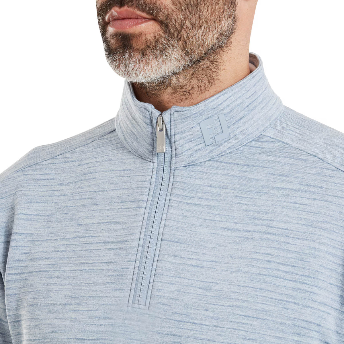 FootJoy Thermoseries Space Dye Golf Midlayer - Grey