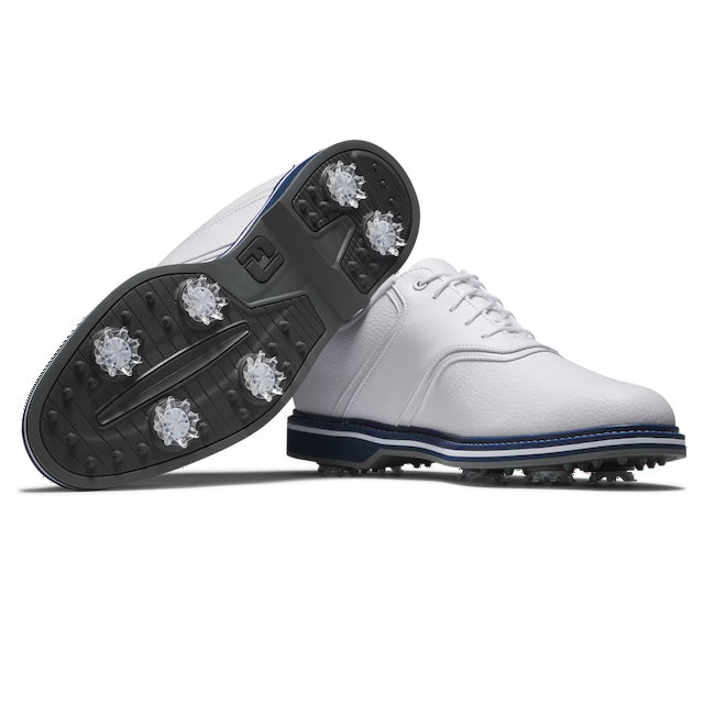 FootJoy Originals Golf Shoes - White, White & Navy