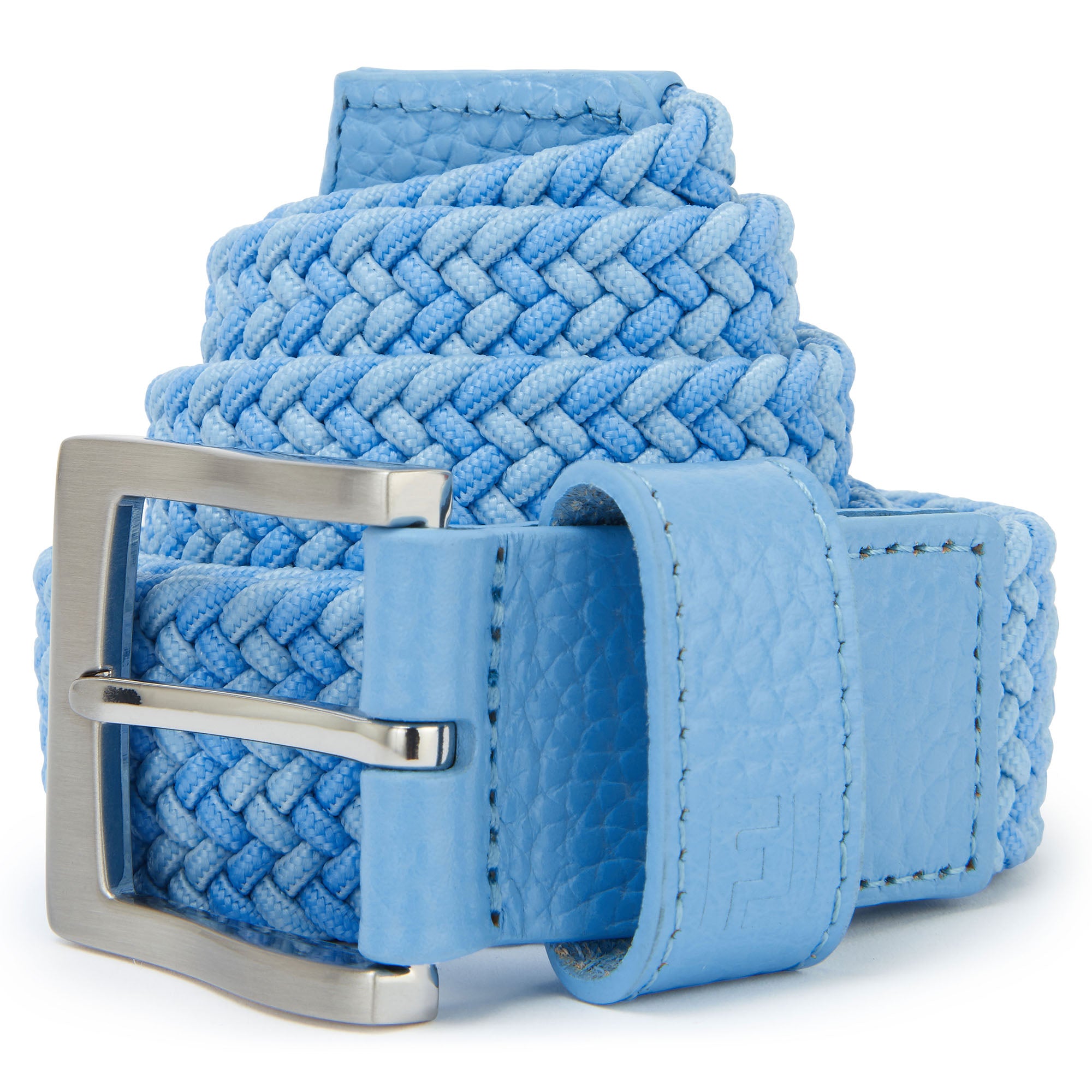 Footjoy Braided Golf Belt - Blue Reef & Deep Reef