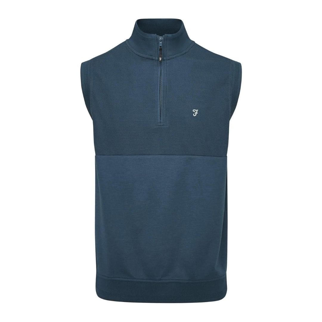Farah Clint Sleeveless Vest (Farah Teal)