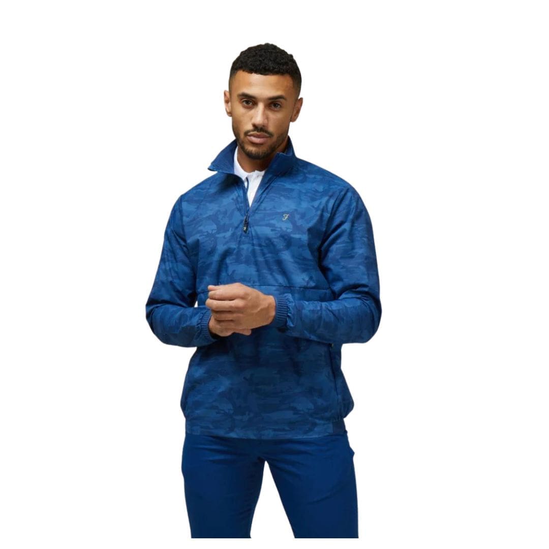 Farah Parker Lightweight Showerproof Jacket (Regatta Blue)