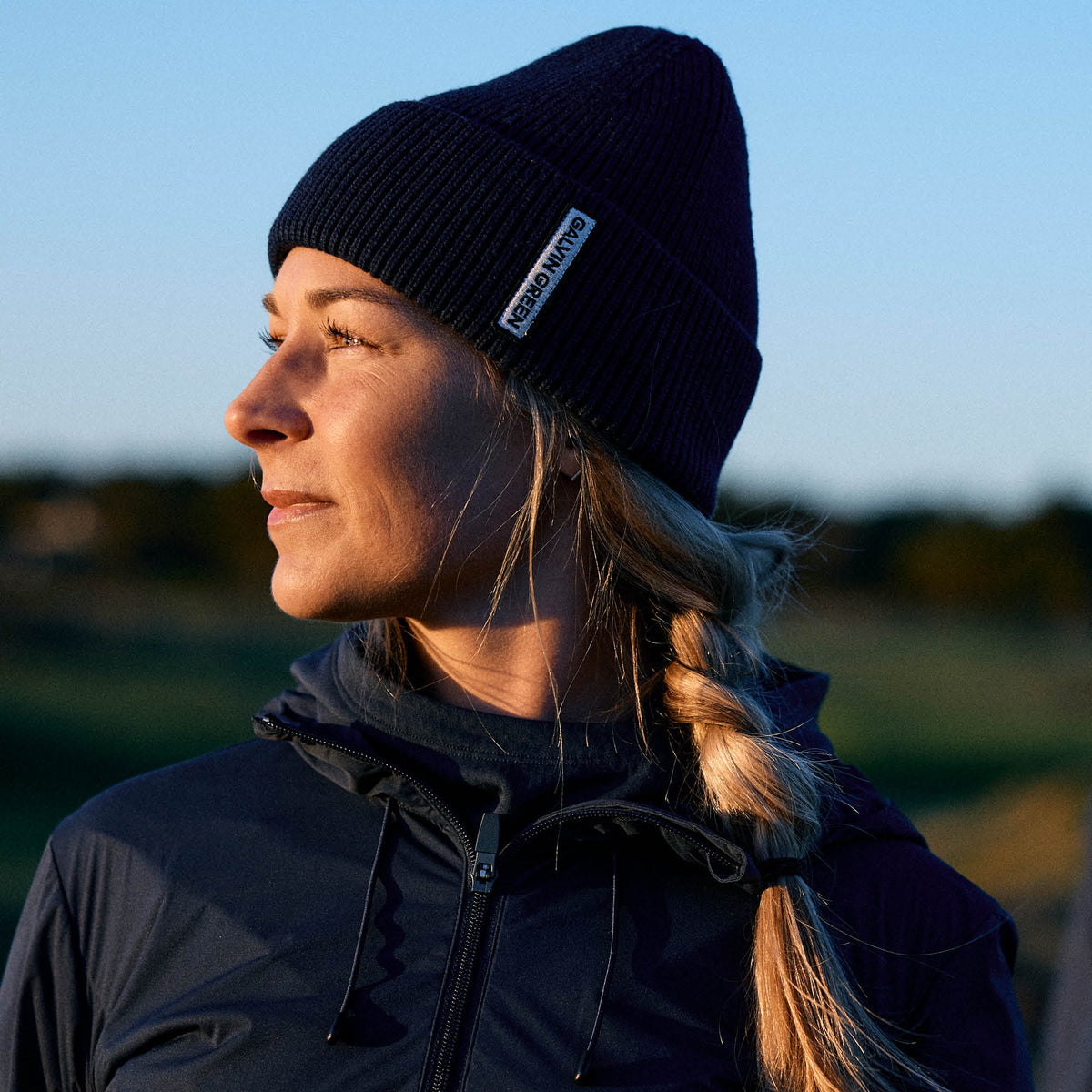 Galvin Green Dana Golf Beanie Hat - Navy