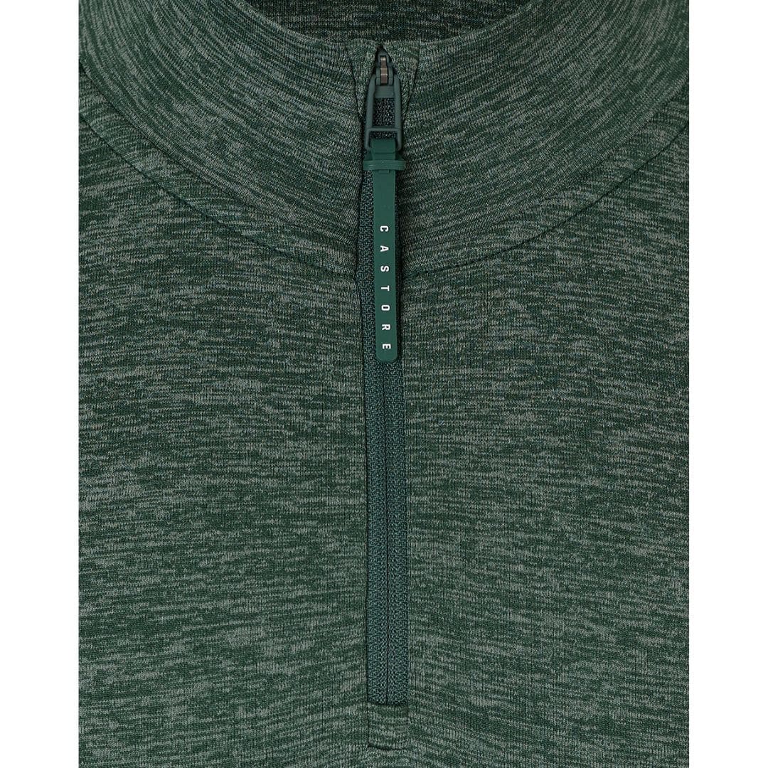 Castore Bodymapped Seamless 1/4 Zip Midlayer (Pine Green)