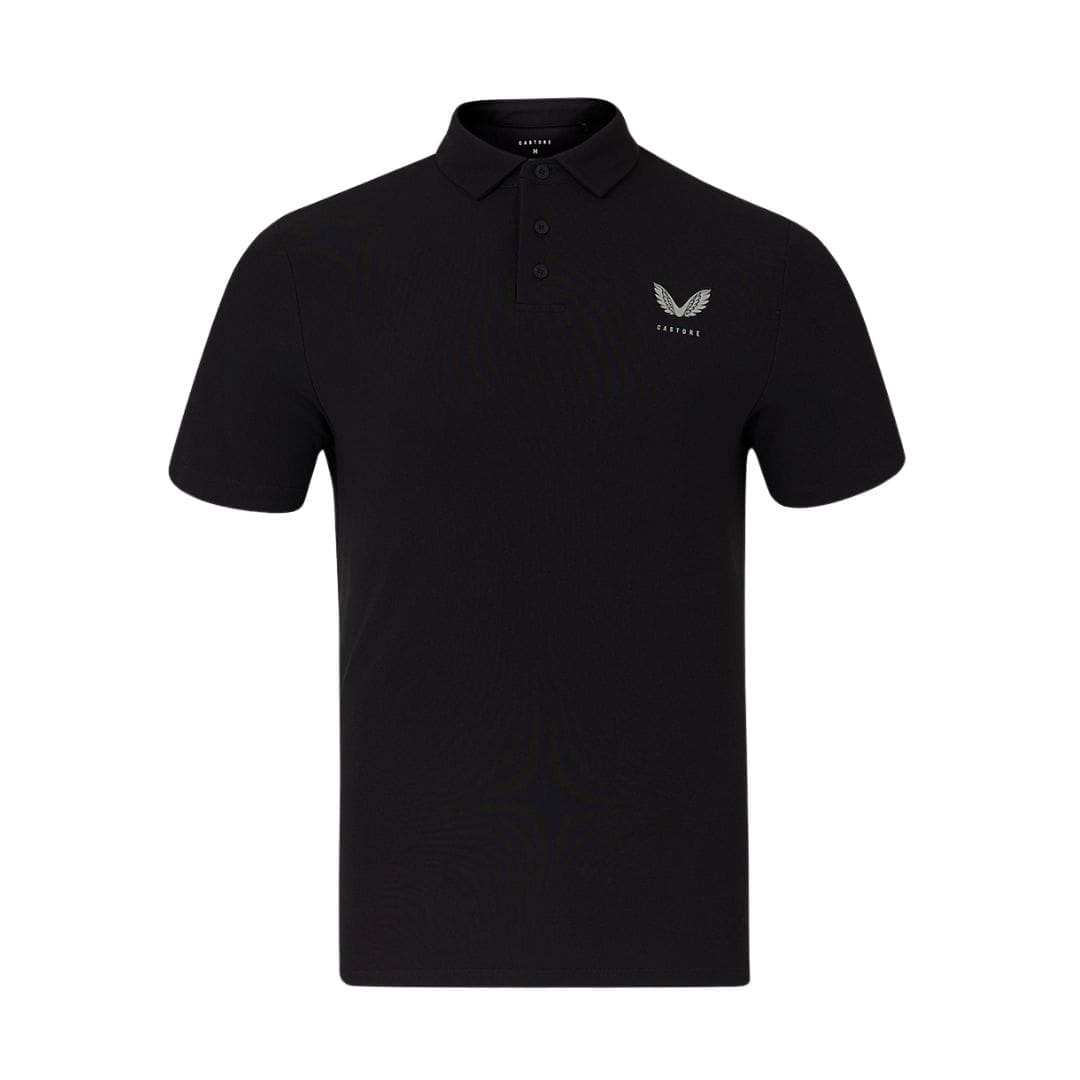 Castore Essential Golf Polo Shirt (Black)