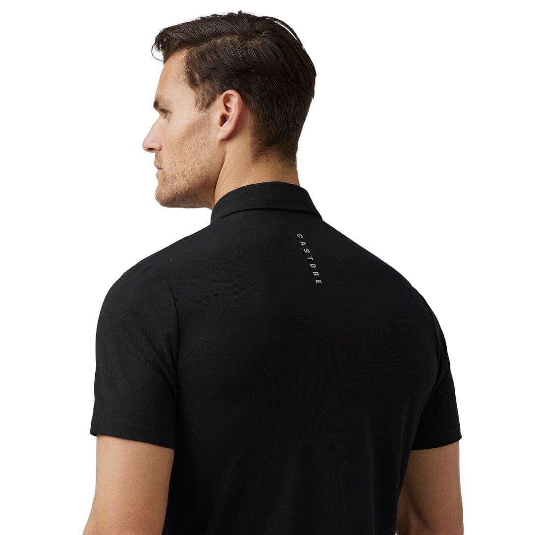 Castore Essential Golf Polo Shirt (Black)