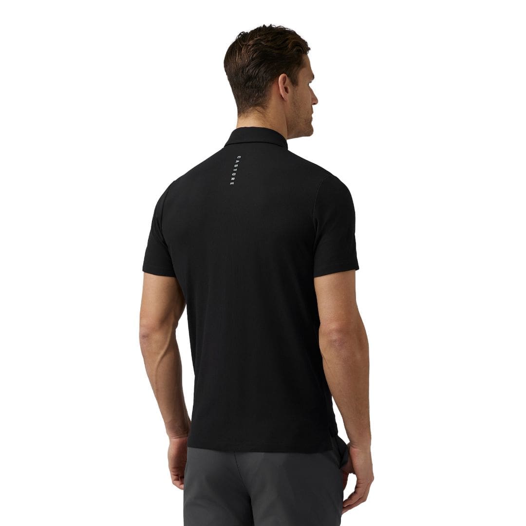 Castore Essential Golf Polo Shirt (Black)