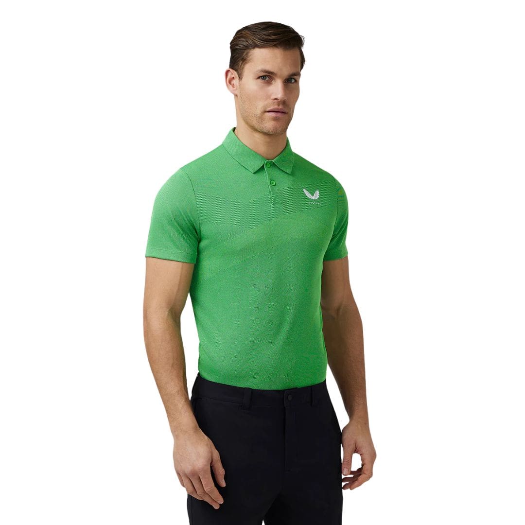 Castore Engineered Knit Golf Polo Shirt