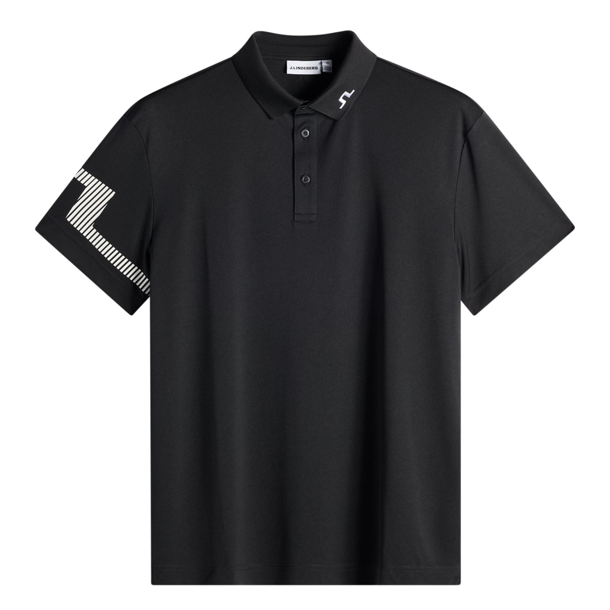 J Lindeberg Heath Polo Shirt - Black