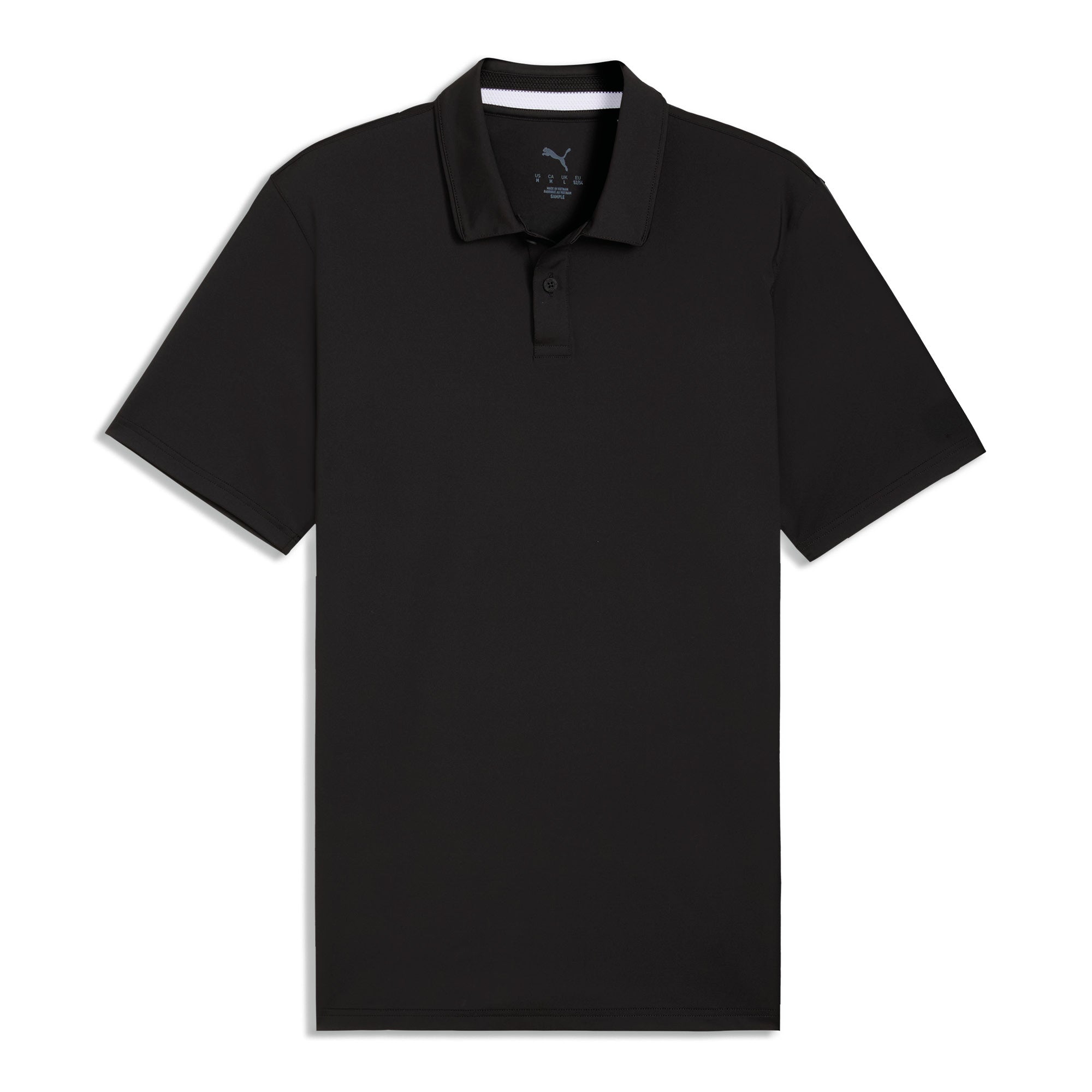 Puma Mattr Brigade 2.0 Golf Polo Shirt - Puma Black