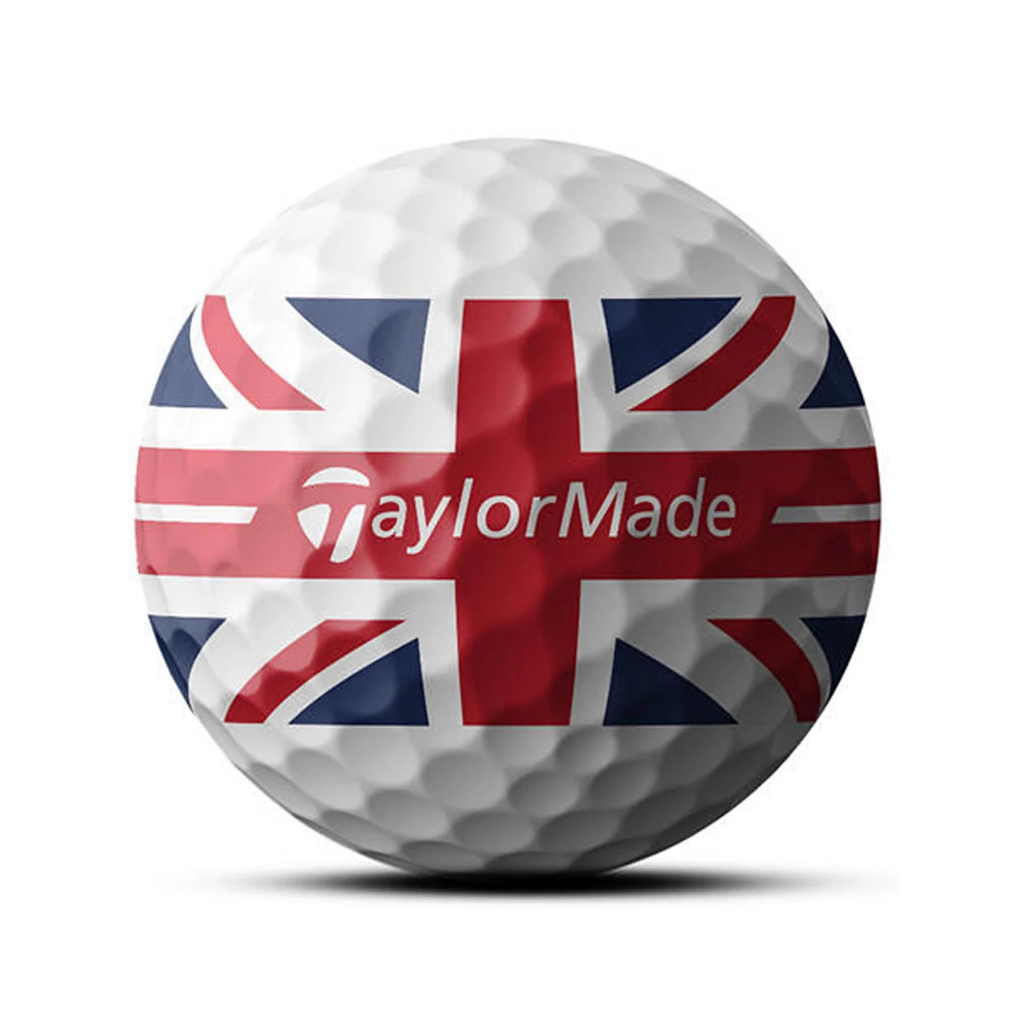 TaylorMade Tour Response Stripe Golf Balls - Union Flag