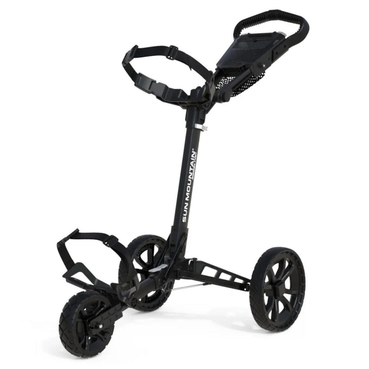 Sun Mountain Ridgeline 3 Golf Push Trolley - Black