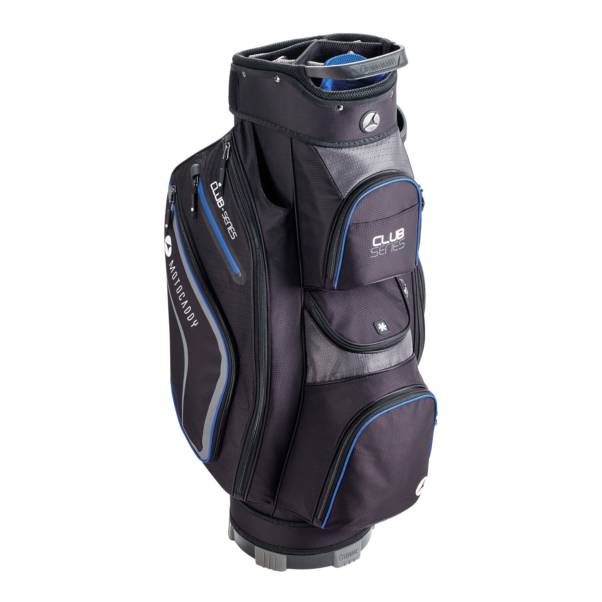 Motocaddy Club Series Golf Cart Bag - Black & Blue