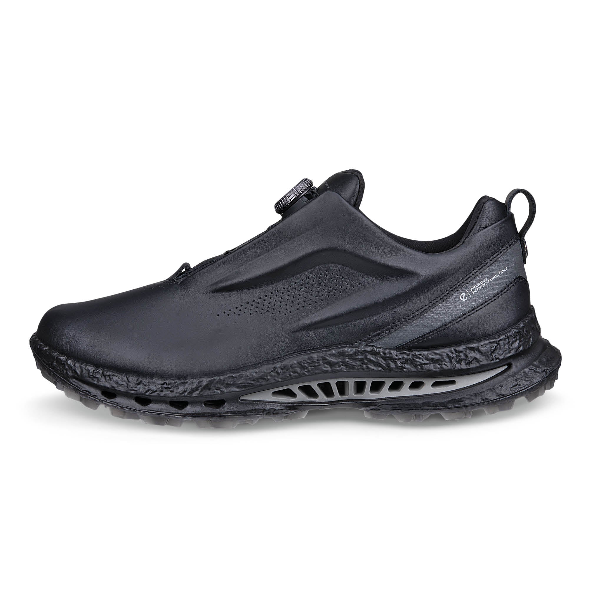 Ecco Biom C5 BOA Gore-Tex Golf Shoes - Black & Dark Silver