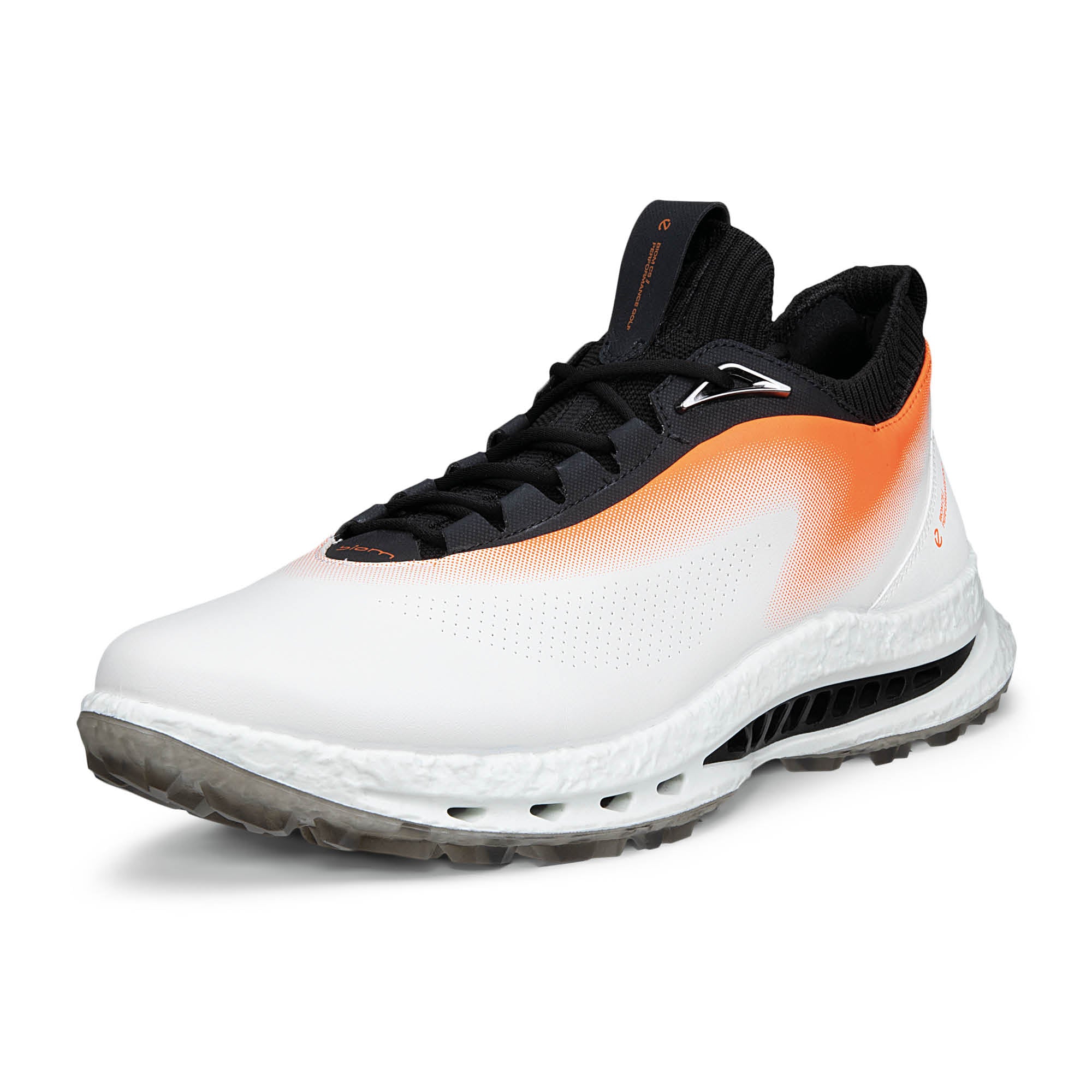 Ecco Biom C5 Lace Gore-Tex Golf Shoes - White & Ibis