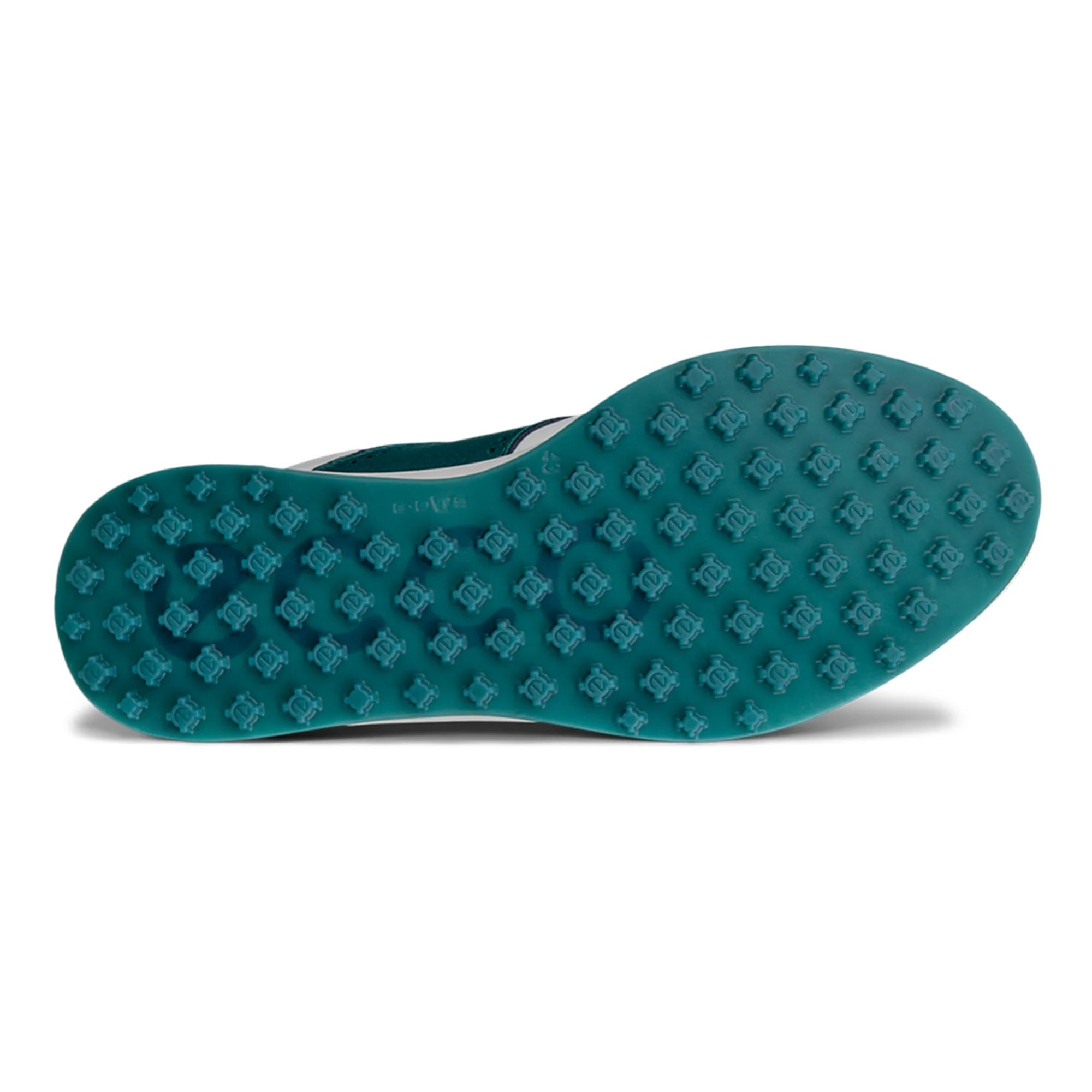 Ecco Golf S-Casual Golf Shoes - White & Bay Green