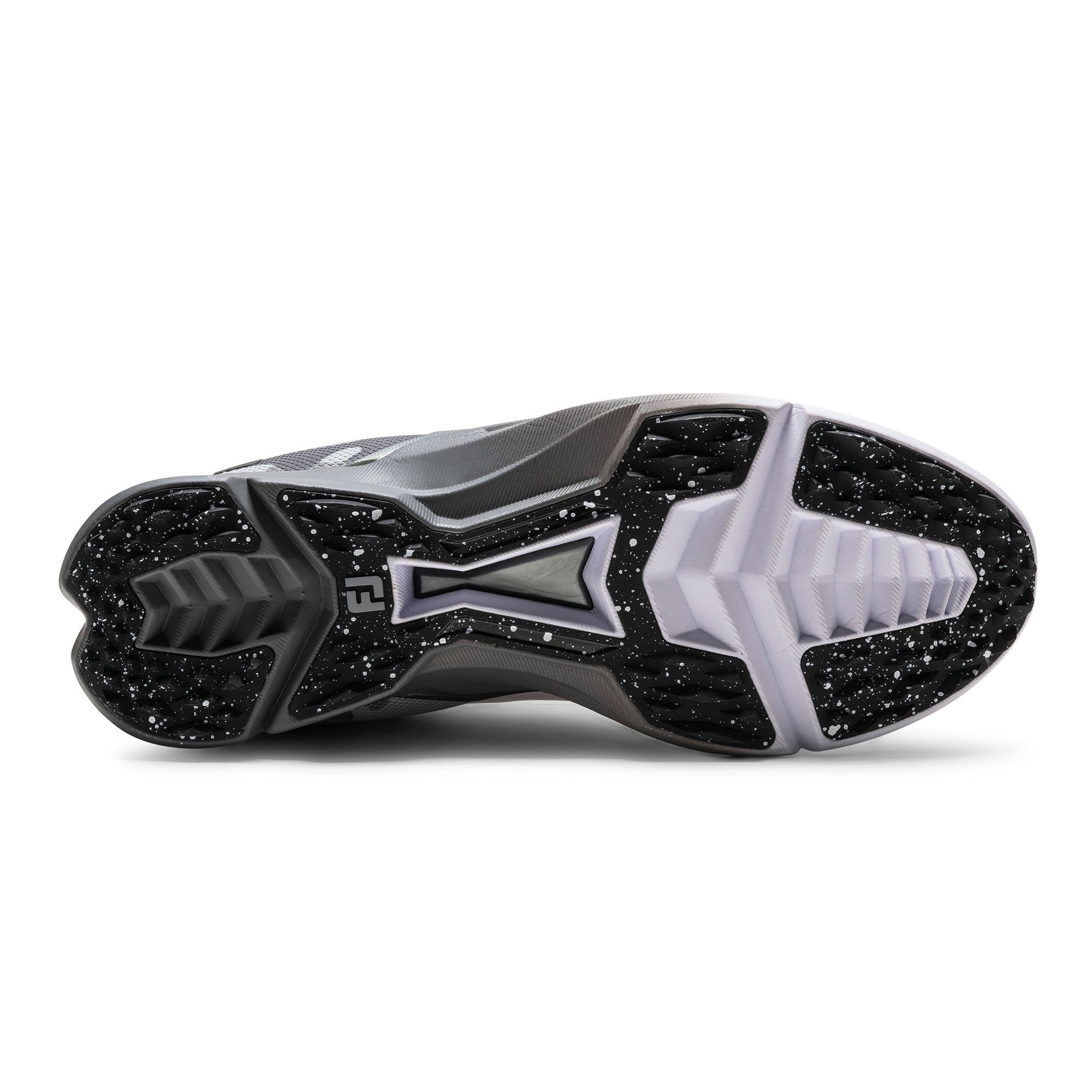 FootJoy Fuel Spikeless Golf Shoes - White, Grey & Black