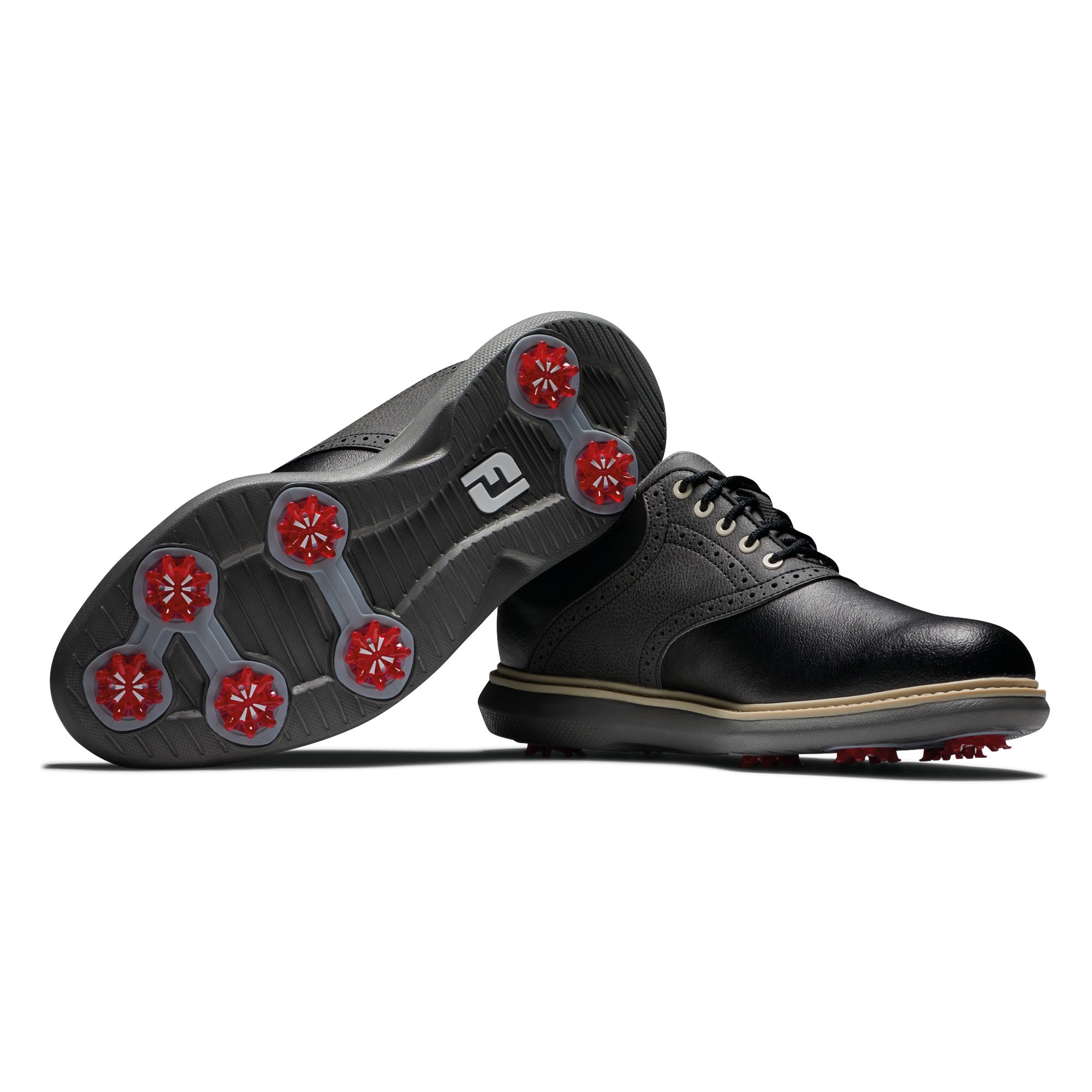 FootJoy Traditions Golf Shoes - Black