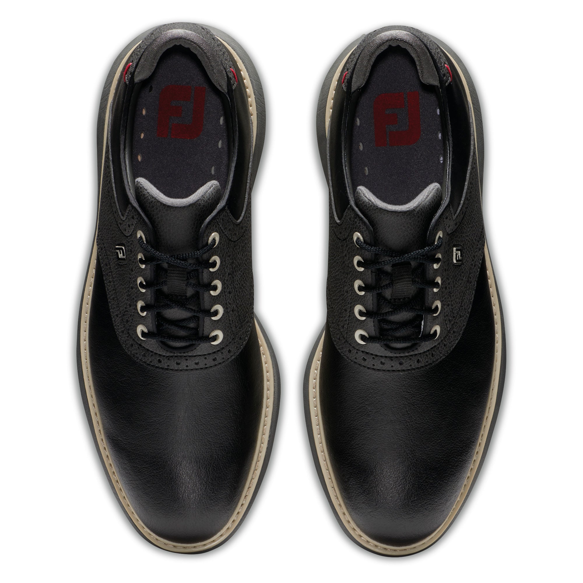 FootJoy Traditions Golf Shoes - Black